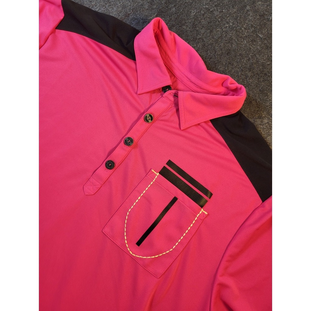Jamie Sadock Golf Polo Shirt Mens Size XL Colorful Performance Tennis Cycling